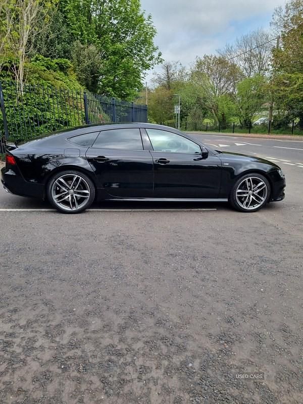 Used Audi A7 S-Line 2018 Black Hatchback