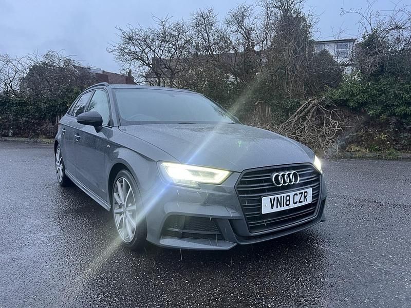 Used Audi A3 Black Edition 2018 Grey Hatchback