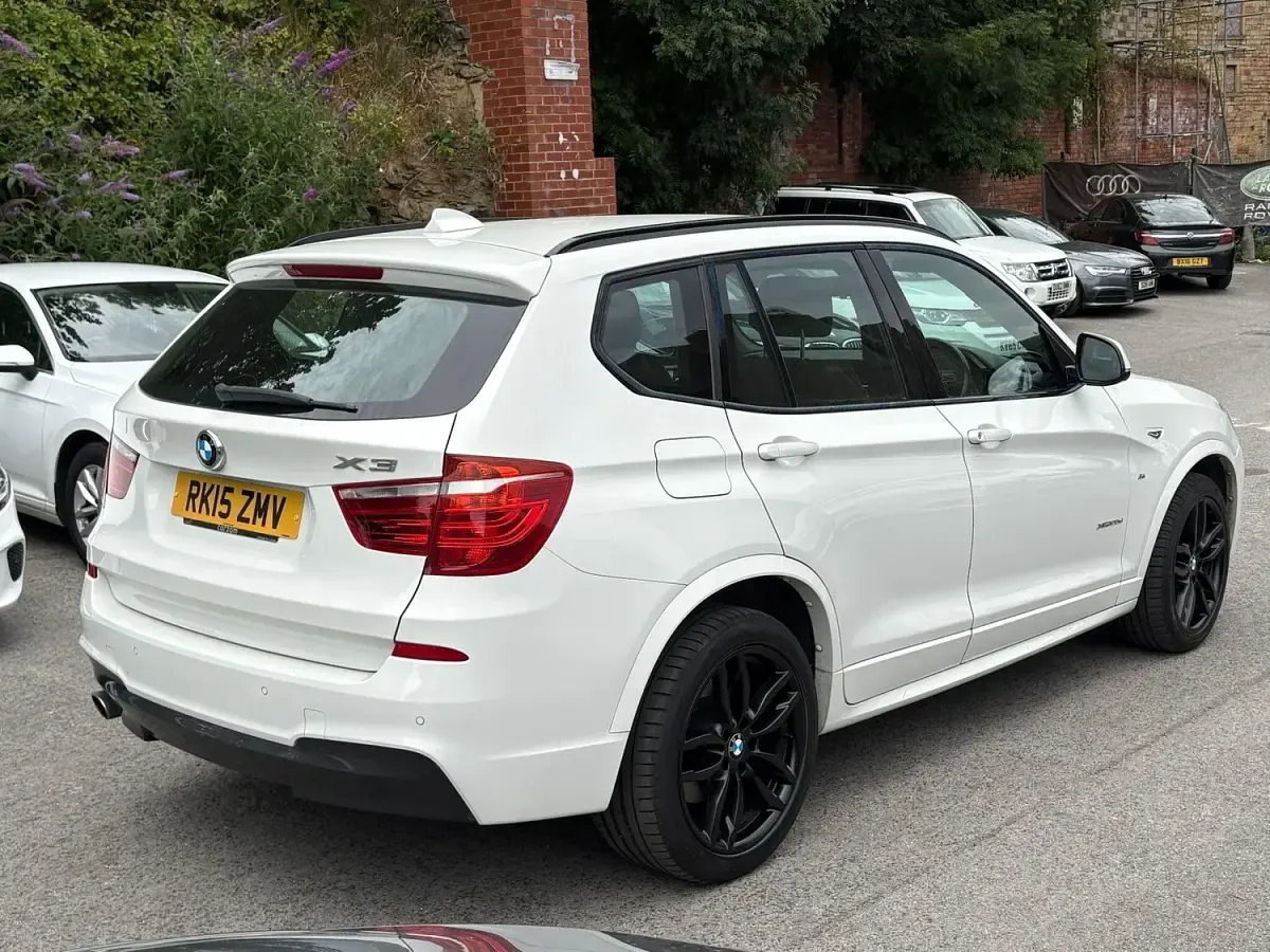 Used BMW X3 M Sport 190 HP (139 kW) 2015 White SUV