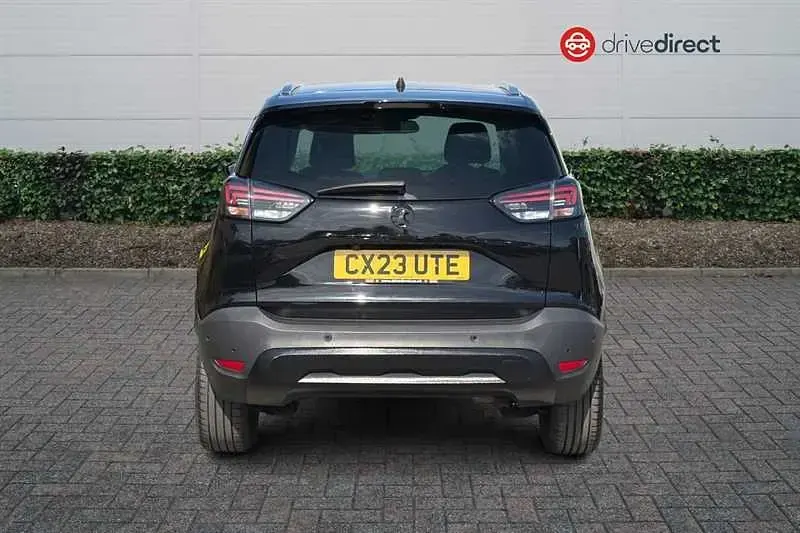 Used Vauxhall Crossland Ultimate 110 HP (80 kW) 2023 Black SUV