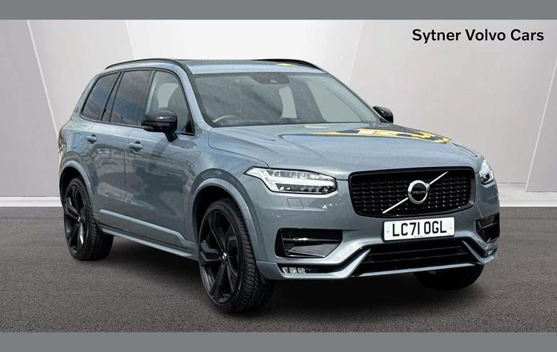 Grey Used 2022 Volvo XC90 R-Design Pro SUV | £37,500 (Good price) - Image 1/4