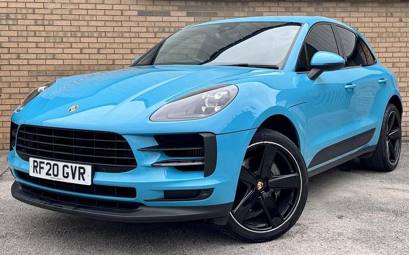Used Porsche Macan S 2020 Blue SUV