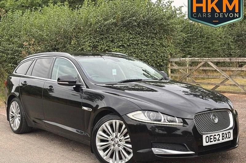 Black Used 2012 Jaguar XF Sportbrake Portfolio Estate | £5,499 (Fair price) - Image 1/1