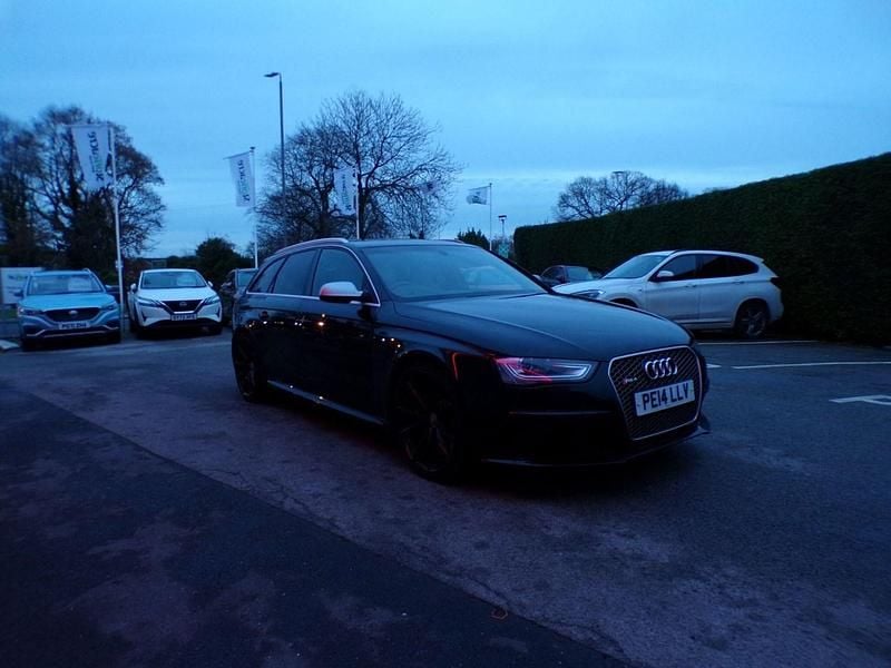 Black Used 2014 Audi RS4 Advanced Estate | £20,495 (Fair price) - Image 1/4