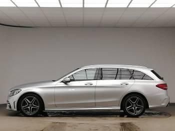 Used Mercedes C300 AMG Line Premium 258 HP (189 kW) 2019 Silver Estate