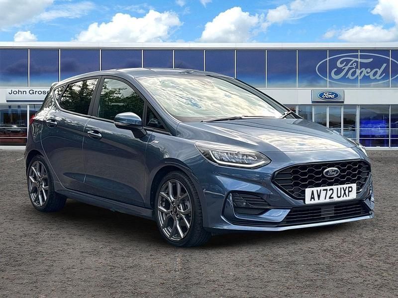 Blue Used 2022 Ford Fiesta ST-Line Hatchback | £12,895 (Fair price) - Image 1/3