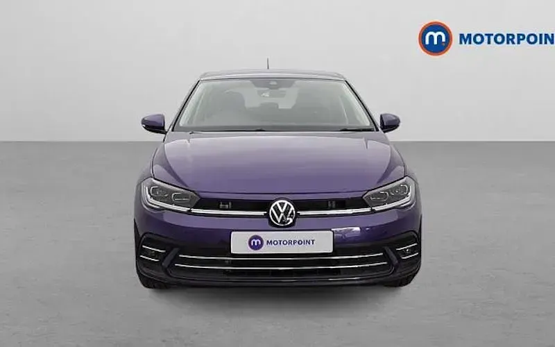 Used VW Polo Style 95 HP (69 kW) 2023 Mauve/purple Hatchback