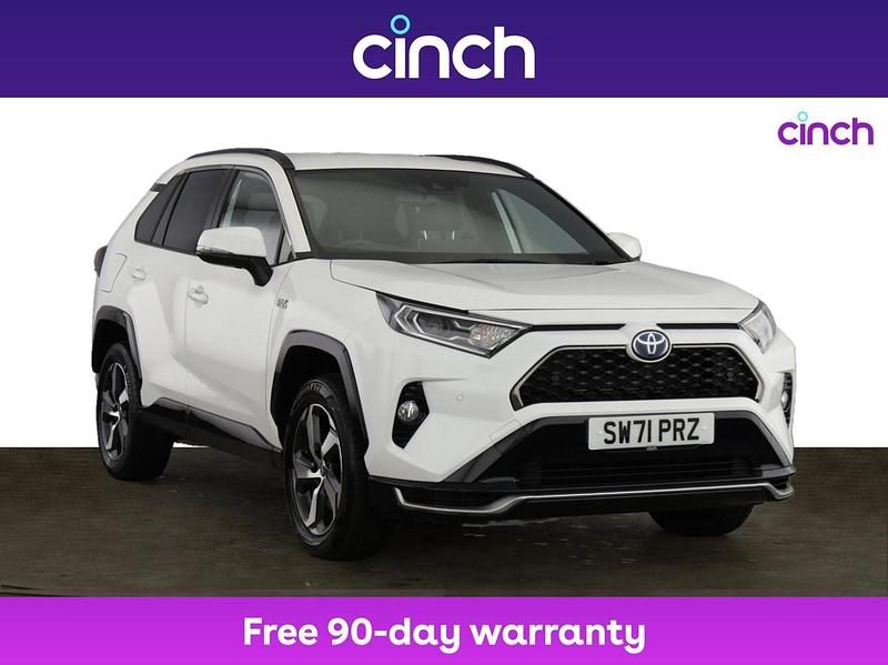 White Used 2021 Toyota RAV4 Hybrid SUV | £25,499 (Fair price) - Image 1/3