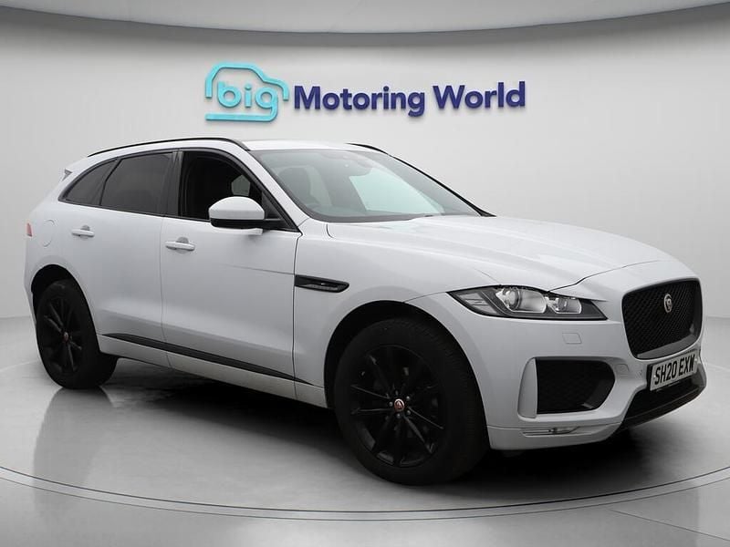 White Used 2020 Jaguar F-Pace Chequered Flag SUV | £21,000 (Fair price) - Image 1/4