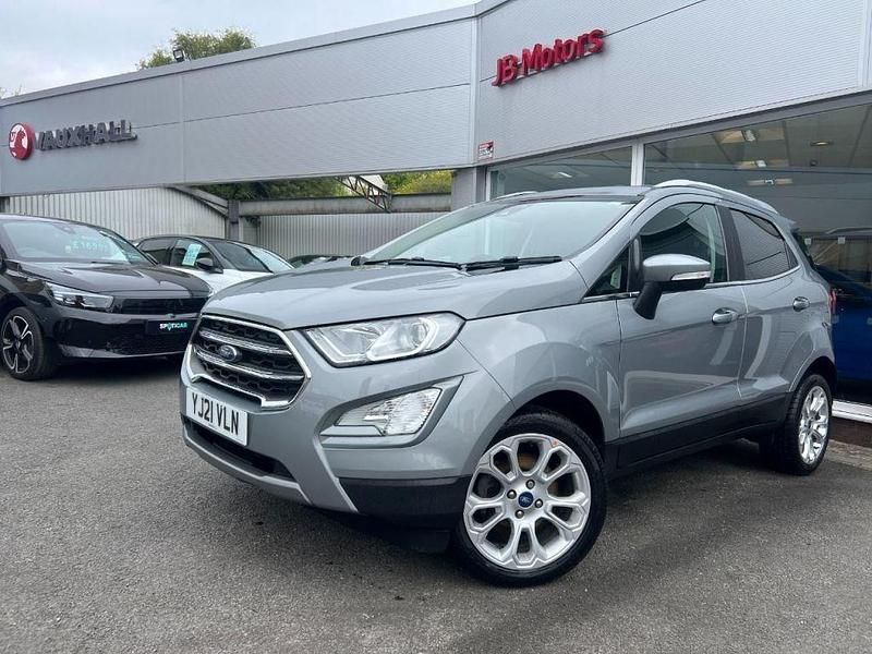 Used Ford Ecosport Titanium 125 HP (91 kW) 2021 Silver SUV