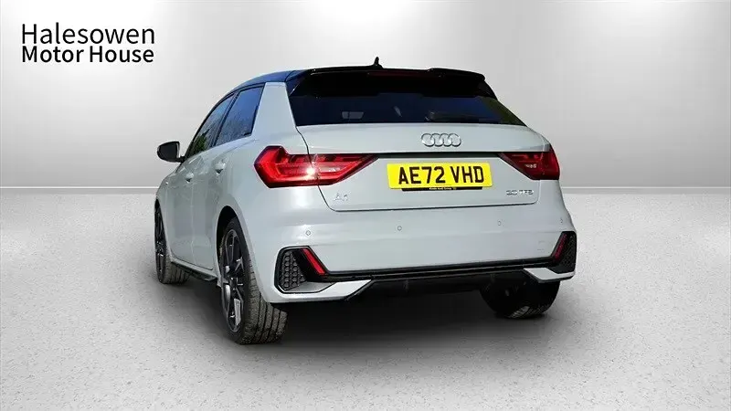 Used Audi A1 Sportback Black Edition 110 HP (80 kW) 2022 Grey Hatchback