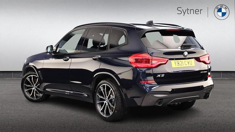 Used BMW X3 M Sport 187 HP (137 kW) 2021 Black SUV