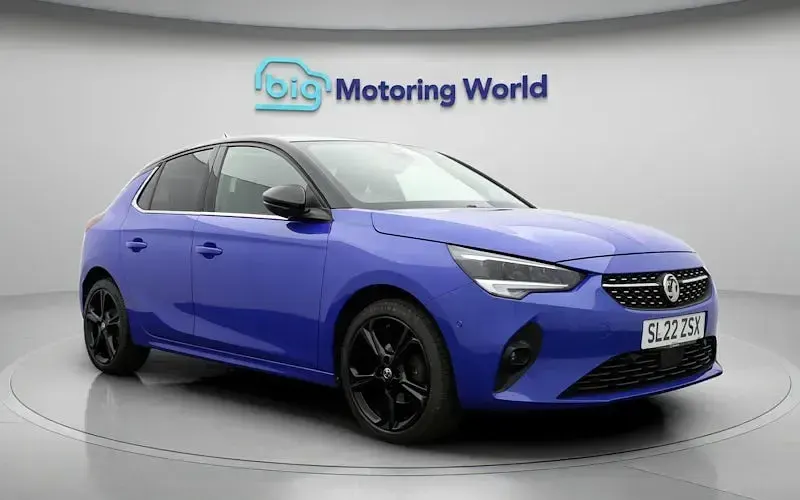 Used Vauxhall Corsa Edition 75 HP (55 kW) 2022 Blue Hatchback