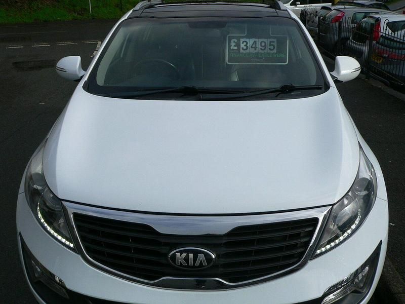 Used Kia Sportage 133 HP (97 kW) 2012 White SUV