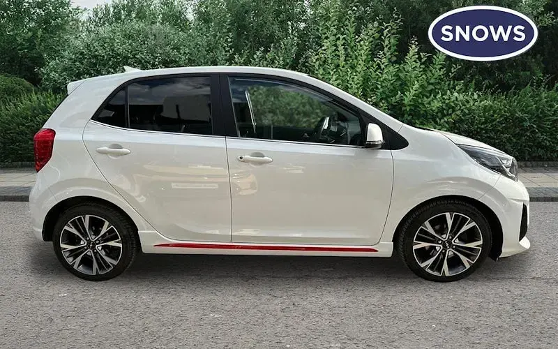 Used Kia Picanto GT-Line 101 HP (74 kW) 2021 Clear white Hatchback