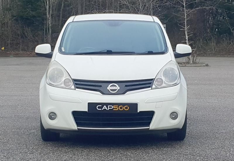 Used Nissan Note N-TEC 90 HP (66 kW) 2010 White Hatchback