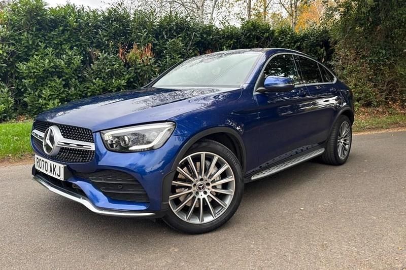 Blue Used 2020 Mercedes GLC220 AMG Line Premium Coupe | £26,999 (Fair price) - Image 1/1