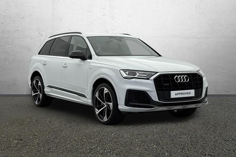 Used Audi Q7 Black Edition 340 HP (250 kW) 2022 White SUV
