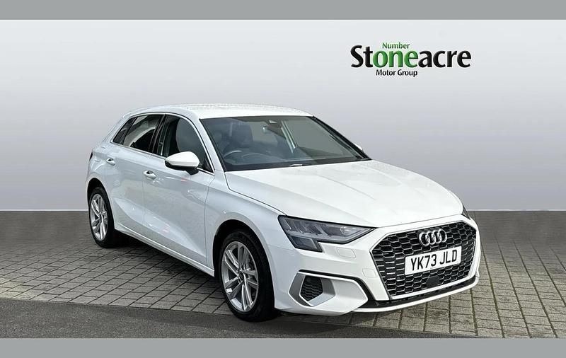 White Used 2024 Audi A3 Sport Hatchback | £20,054 (Good price) - Image 1/4