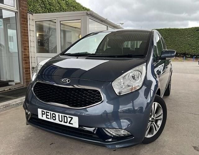 Used Kia Venga 125 HP (91 kW) 2018 Blue Hatchback