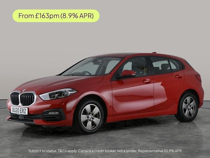 Used BMW 118 140 HP (102 kW) 2020 Red Hatchback