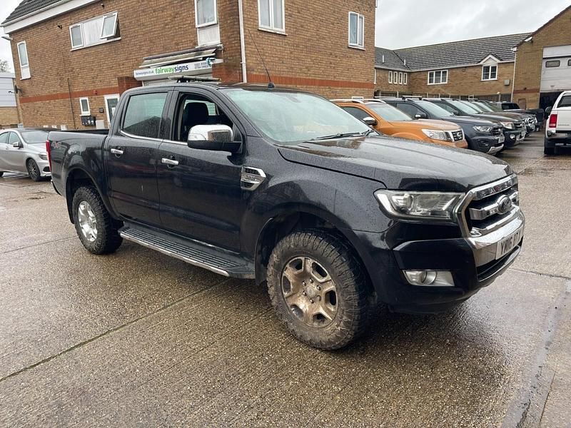Used Ford Ranger Limited 2016 Black Pickup