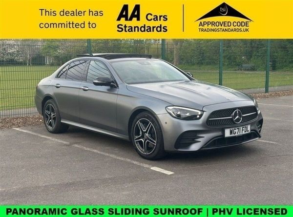 Grey Used 2021 Mercedes E300 AMG line Sedan | £28,995 (Expensive) - Image 1/1