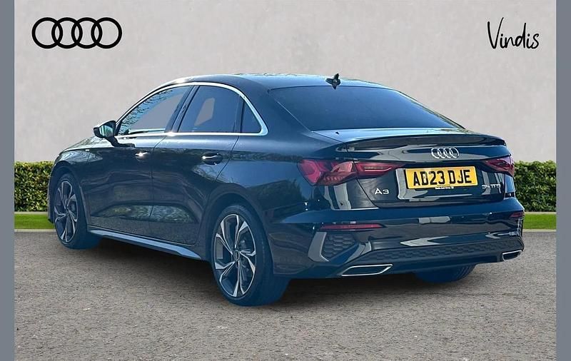 Used Audi A3 S-Line 147 HP (108 kW) 2023 Black Sedan
