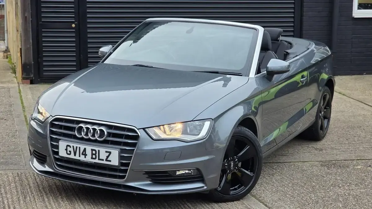 Begagnad Audi A3 Cabriolet Sport 150 HK (110 kW) 2014 Grå Cab