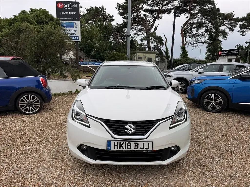 Used Suzuki Baleno SZ5 111 HP (81 kW) 2018 White Hatchback