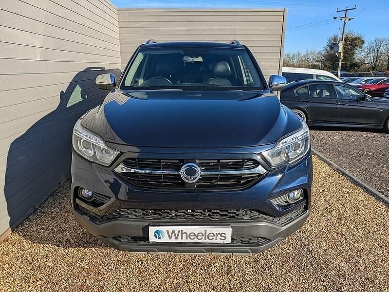 Used Ssangyong (KGM) Musso 181 HP (133 kW) 2019 Blue Pickup