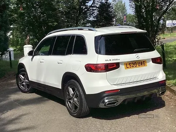 Used Mercedes GLB200 AMG line 150 HP (110 kW) 2020 White SUV