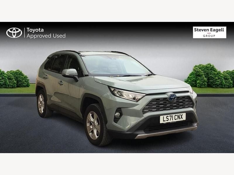 Green Used 2021 Toyota RAV4 Hybrid SUV | £23,165 (Super price) - Image 1/3