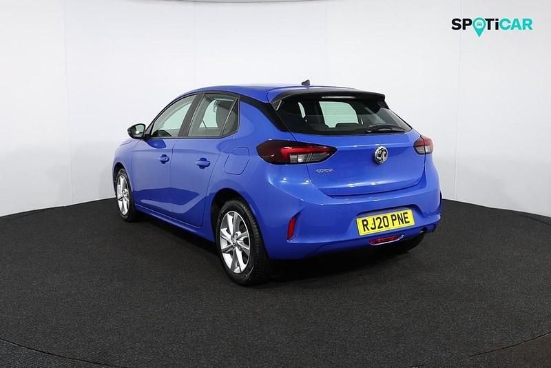 Used Vauxhall Corsa 75 HP (55 kW) 2020 Blue Hatchback