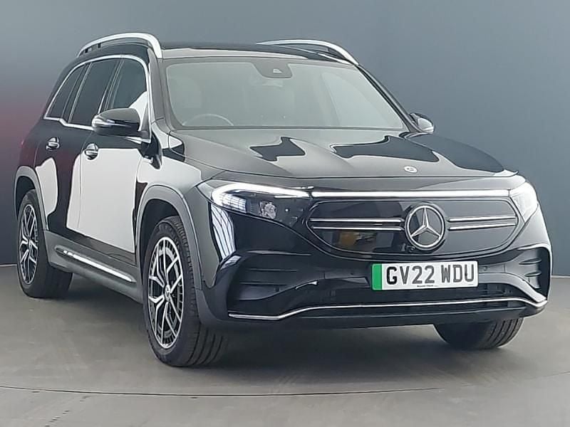 Black Used 2022 Mercedes EQB350 AMG Line Premium SUV | £28,998 (Fair price) - Image 1/4