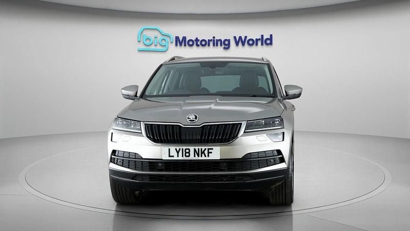 Used Skoda Karoq SE L 148 HP (108 kW) 2018 Beige SUV