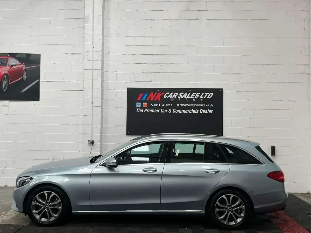 Used Mercedes C220 167 HP (122 kW) 2018 Silver Estate