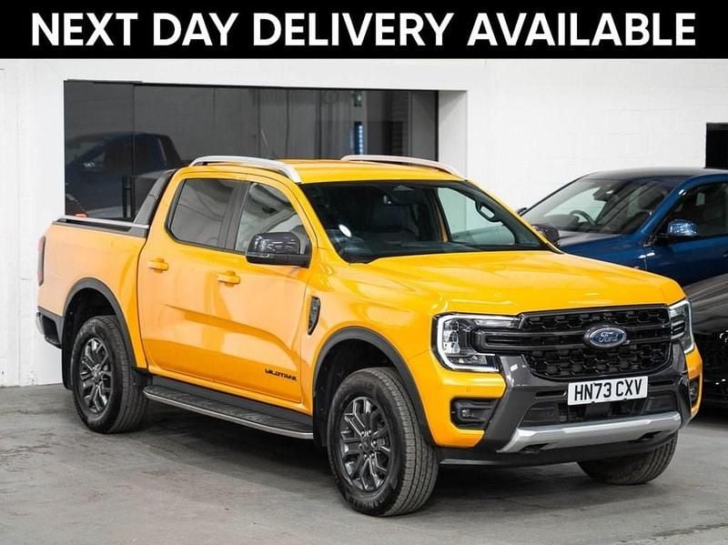 Orange Used 2023 Ford Ranger Wildtrack Pickup | £26,800 (Super price) - Image 1/3