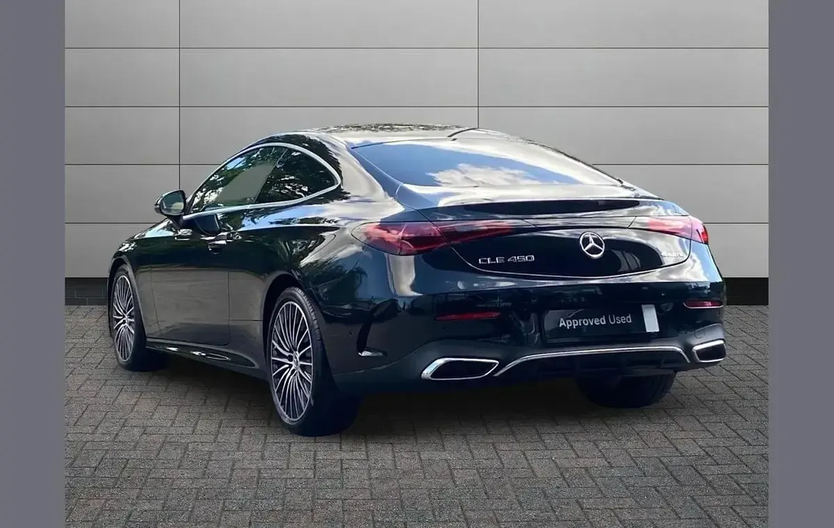 Used Mercedes CLE450 AMG Line Premium 375 HP (275 kW) 2025 Black Coupe