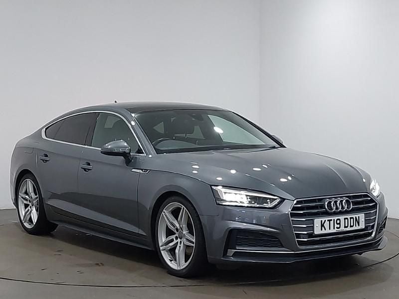Grey Used 2019 Audi A5 S-Line Hatchback | £19,998 (A bit pricey) - Image 1/4