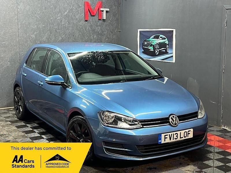 Used VW Golf VII S 2013 Blue Hatchback