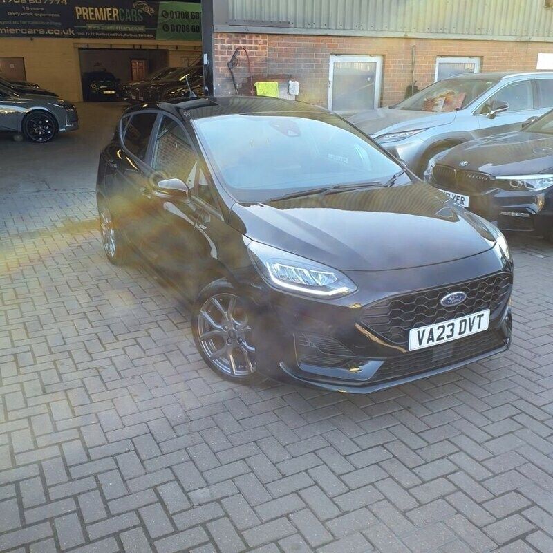 Black Used 2023 Ford Fiesta ST-Line Hatchback | £9,480 - Image 1/4