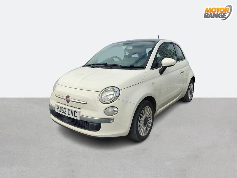 Used Fiat 500 Lounge 69 HP (50 kW) 2013 White Hatchback