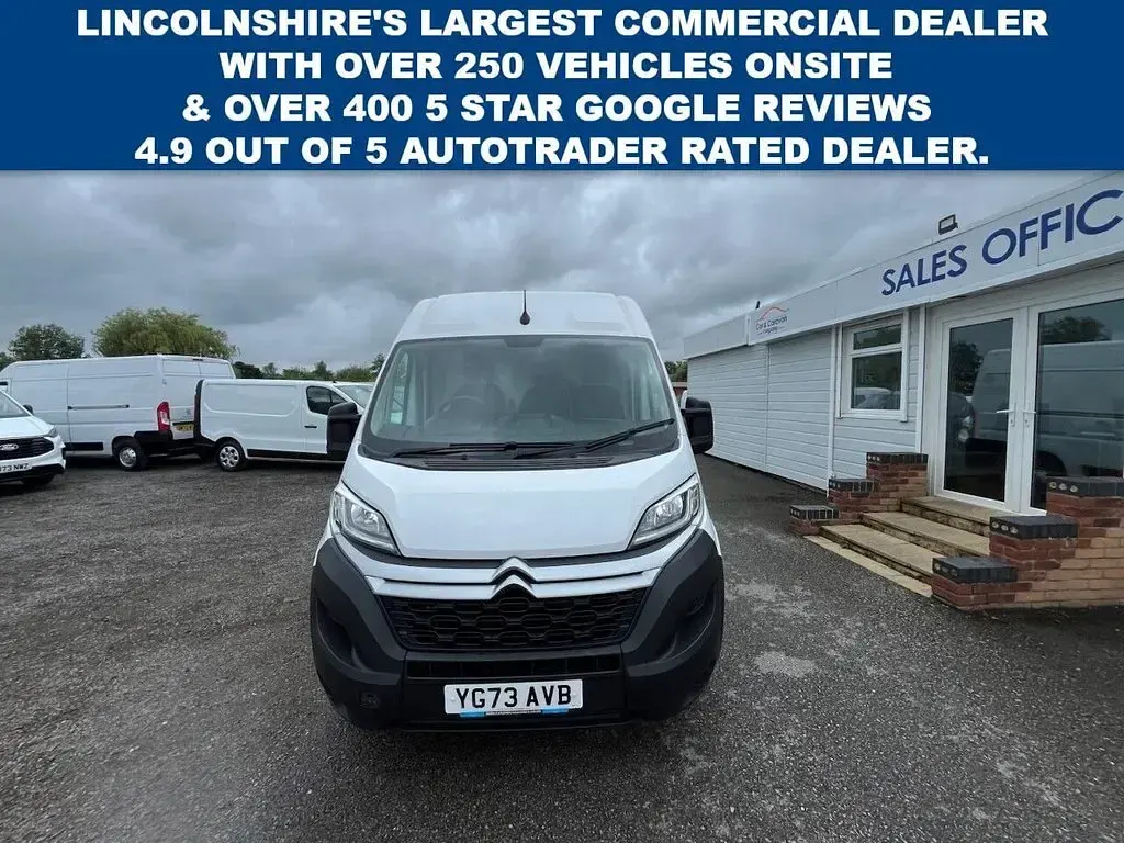 Used Citroën Relay 140 HP (102 kW) 2023 White Van