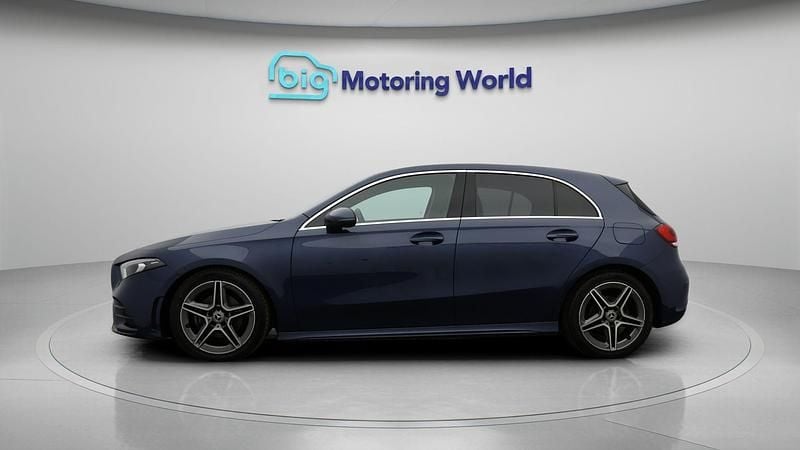 Used Mercedes A200 Executive 150 HP (110 kW) 2021 Blue Hatchback