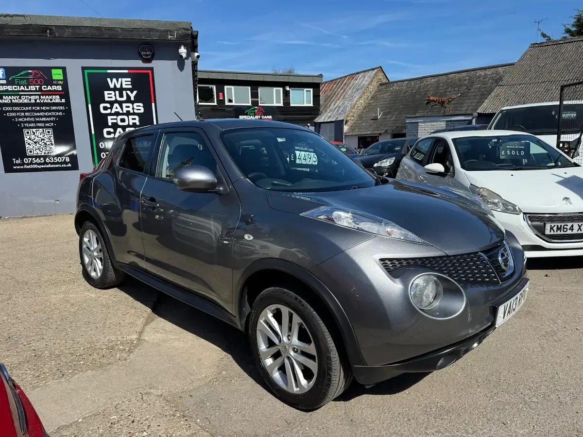 Used Nissan Juke Acenta 110 HP (80 kW) 2013 Grey SUV