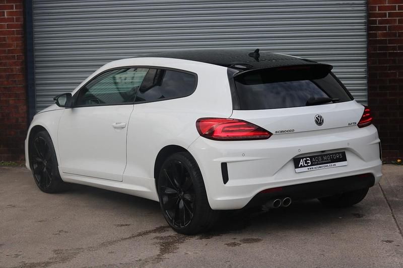 Used VW Scirocco Black Edition 2017 White Coupe