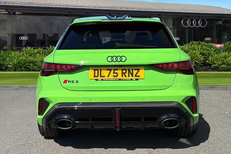 Used Audi RS3 Sportback Advanced 400 HP (294 kW) 2026 Green Hatchback