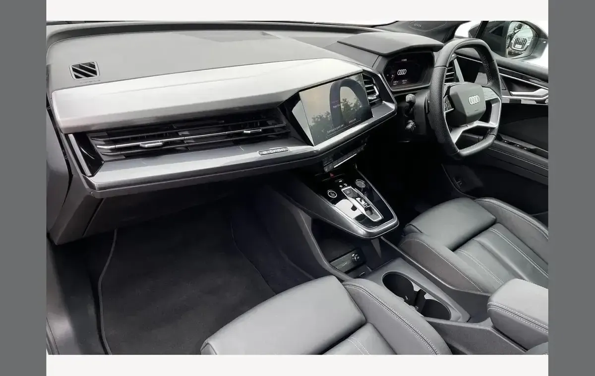 Used Audi Q4 e-tron Black Edition 246 kW (335 HP) 2024 Floret silver SUV