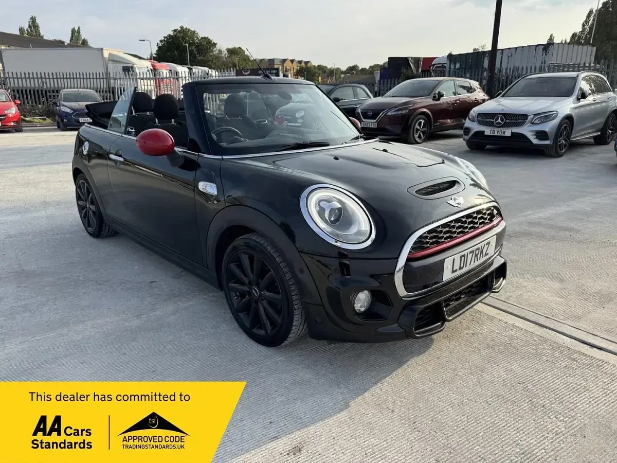 Used Mini Cooper S Cabriolet 2017 Black Cabriolet